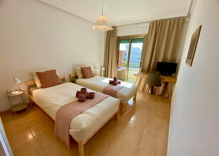 With Rooftop Pool - Tideview Appartement Corralejo