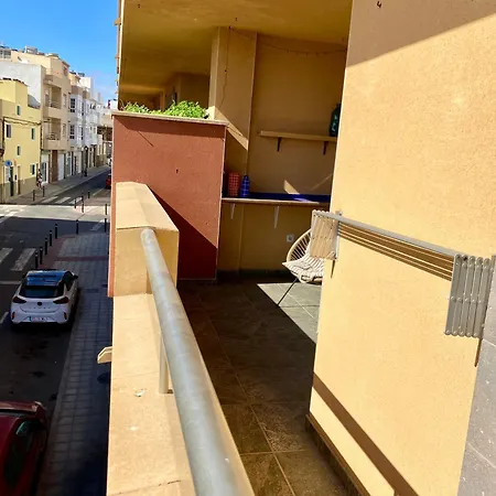 With Rooftop Pool - Tideview Apartment Corralejo